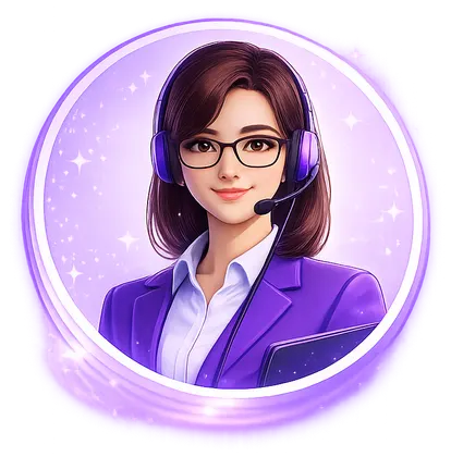 AI support agent avatar