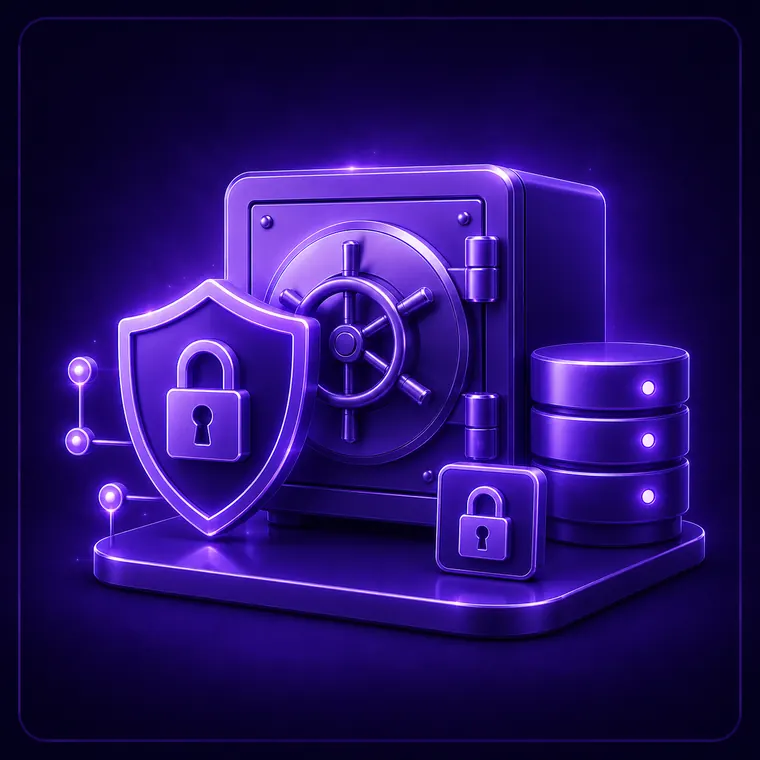Business-ready security for Voicecenta AI employees with secure data and access controls Business security Voicecenta platform graphic