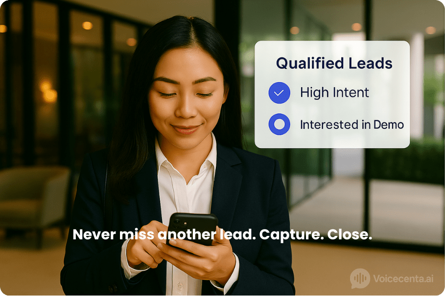 Lead capture assistant qualifying leads automatically