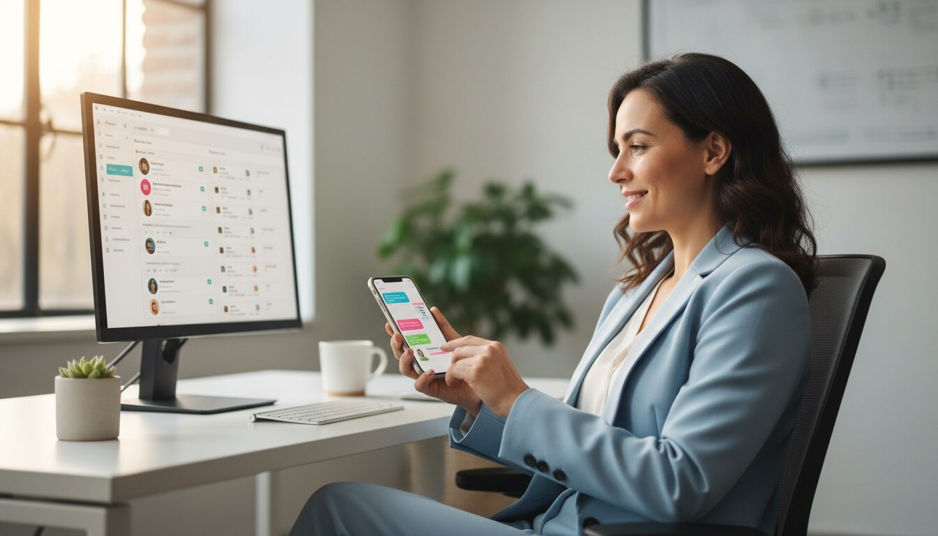 Managing customer messages efficiently