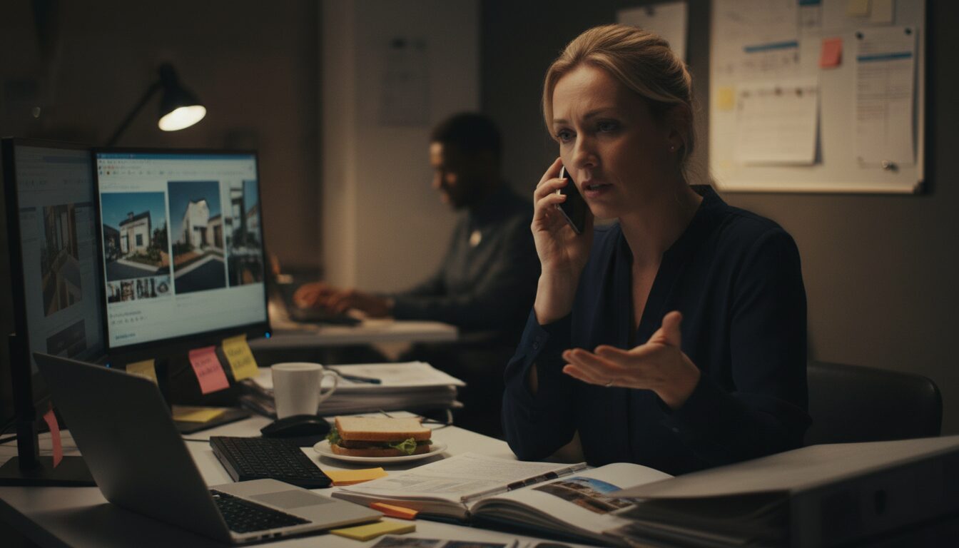 Missed property enquiries in busy estate agencies